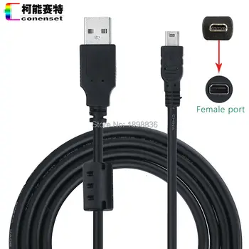 8-pin UC-E6 UC-E16 UC-E17 synchronizačný Kábel USB pre NIKON D5100 D5200 D5000 D5500 D7100 D7200 Df D3200 1 V1 1V1 SLR fotoaparát, USB kábel