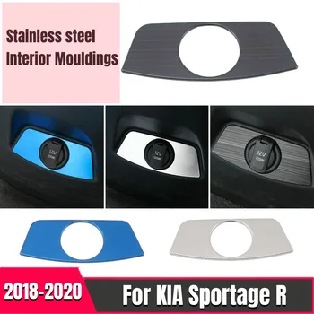 Pre Kia Sportage R 2018 2019 2020 kvalitnej nehrdzavejúcej ocele, USB Zadné nabíjačku výbava Auta-styling auto Príslušenstvo 1pcs