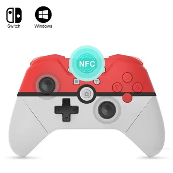 Bezdrôtové Podporu Bluetooth Gamepad Kompatibilné Nintendo Switch/USB PC Pre NS Pro Herný ovládač s NFC 6-Osi vibrácií
