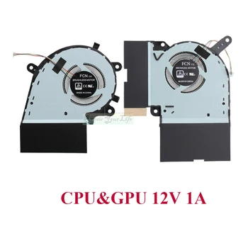 Počítač CPU GPU Chladenie Ventilátory Pre Asus ROG Strix GL531 GL531GW GL531GL GL531GU GL531GT Grafická Karta VGA Ventilátor Chladiča DC 5V 12V
