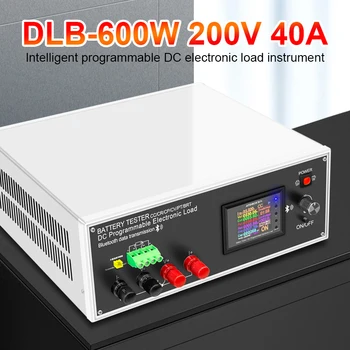 DLB-600W 200V 40A DC Elektronické Load Tester Programovateľné Vysoká Presnosť Rozlíšenie Auto Battary teploty Kapacita Monitor Nástroje