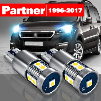 Pre Peugeot Partner 1996-2017 Príslušenstvo 2ks LED Parkovacie svetlá Vzdialenosť na Čítanie 2008 2009 2010 2011 2012 2013 2014 2015 2016