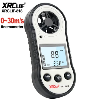 XRCLIF Digitálny Anemometer rýchlosť Vetra meter Prenosné meter vietor Anemometer senzor Vetra rýchlomer rýchlosť Vetra zariadenie na meranie