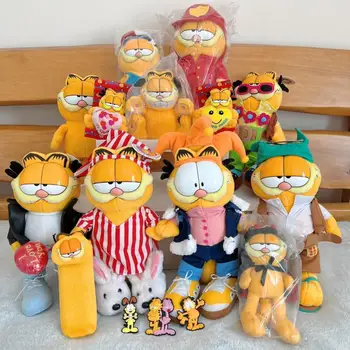 Animácie Garfield Zobraziť Plyšové Naplnené Plastové Očami Stredovekých Kolekcie Bábika Domáce Dekorácie, Svadobné Valentína Nový Rok Darček