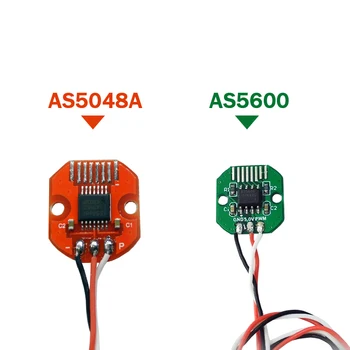 Kód Disk AS5048A/AS5600 Magnetické Encoder PWM / I2C /SPI Port 12-14bit presnosť Magnetický rotačný encoder Pre FPV Striedavý Motor
