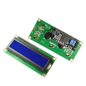LCD1602 5V LCD Modul Modrá / Žltá Zelená Obrazovka Displej Znakov Modul IIC/I2C Rozhranie, pre Arduino Moduly