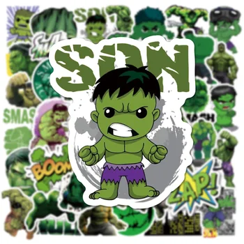10/30/50Pcs Disney, Marvel Hulk Nálepky Muž Skateboard Batožiny Notebook Gitara Nepremokavé Nálepky Deti Hračky darček