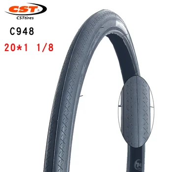 CST C948 20-palcový Oceľ pneumatiky Cyklistické doplnky 451 20x1 1/8 malé koliesko s priemerom skladanie bicyklov pneumatiky