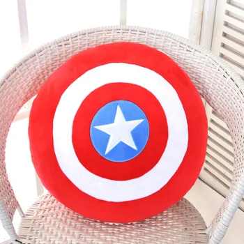 Avengers Hračky Superhrdinov Kapitán Amerika Štíty Plyšový Vankúš Bábiky Hračky Klasické Hračky Darček