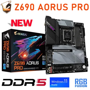 LGA 1700 Gigabyte Z690 AORUS PRO DDR5 Doske LGA 1700 Intel Z690 12.-Gen CPU Desktop Z690 Doske LGA 1700 M. 2 128 GB Nové