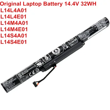 14,4 V 32WH Nový, Originálny Notebook Batérie L14M4E01 L14S4A01 L14L4A01 L14L4E01 L14M4A01 L14S4E01 Pre Lenovo IdeaPad V4000 Y50C Z41