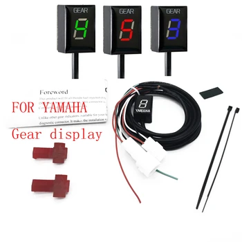 Yamaha YZF R1 R6 FZ8 Mt03 MT-01 Fzs600 XJR400 FZ400 FZ6 Xv1900a Ys250 Xv1600A Xj6 Inštalácia plug s 1-6 rýchlosť výstroj indicato