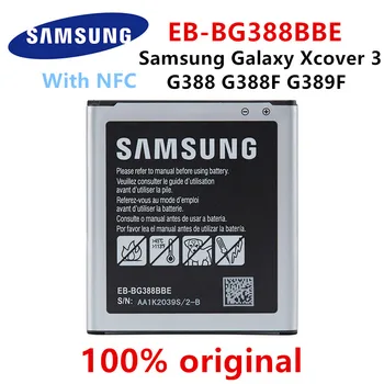 SAMSUNG Pôvodnej EB-BG388BBE Nahradenie 2200mAh Batérie Pre Samsung Galaxy Xcover 3 SM-G388 G388F G389F Batérie S NFC