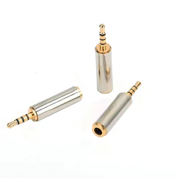 Jack 3,5 mm do 2,5 mm Audio Adaptér 2,5 mm Muža na 3.5 mm Samica Konektor Aux Konektor pre Reproduktorový Kábel Stereo Slúchadlá Headset Mikrofón