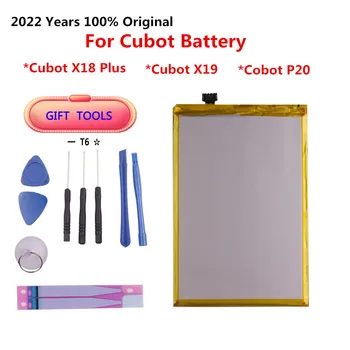 2022 Rokov 100% Originálne Batérie Pre Cubot X18 Plus X19 P20 4000mAh Vysokej Kvality Batériu Mobilného Telefónu Na Sklade + Nástroje