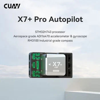 CUAV X7+ Pro Letu Regulátora NOVÝ Open Source Autopilota PIX Pracuje S NEO V2 3 Pro M9N MÔŽU GPS PX4 Za Drone Quadcopter