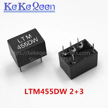10Pcs/Veľa LTM455D LTM455DW 455D B55DC 2+3 5Pin DIP-5 455KHz keramický filter Pre komunikáciu Signál relé