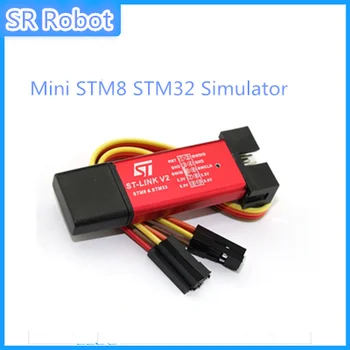 ST ODKAZ Stlink ST-Link V2 Mini STM8 STM32 Simulátor na Stiahnutie Programátor Programovanie S Krytom A41 Kód/Data/Firmware Diy Rc Hračky