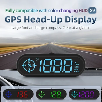 Automobilová GPS Rozchod, Head-Up Display Automobilov, Elektroniky HUD Projektor Displej Digitálny Auto Tachometer Rýchlomer na Všetky Autá