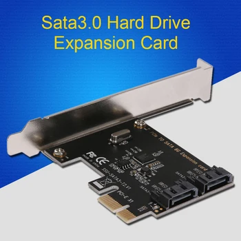 PCI-E 1X 4X 8X 16X PCI Express SATA3.0 Portu SATA III 6 G Rozšírenie Radič Adaptér pre Počítač pre Banské rozširujúce Karty