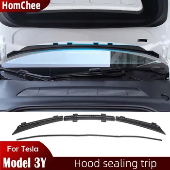 HomChee Kapota Vody Pásy Pre Tesla Model 3 Y Predný Podvozok prívodu Vzduchu Ochranný kryt tesla Frunk Tesnenie Cesta