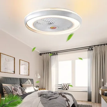 Creative design 50cm inteligentných Bluetooth stropný ventilátor lampa s diaľkovým ovládaním ventilátora lampa moderné spálne dekoratívne stropné lampy