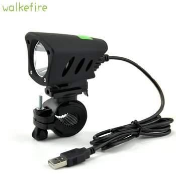 Walkfire 360 Stupňov Otočiť Bicykel USB Ľahké Cyklistické Nepremokavé Cyklistické Svetlometu na Koni MTB Predné Svetlo na Čítanie Cyklistické Doplnky