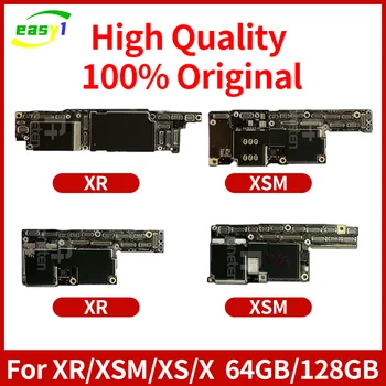 Čisté iCloud pre ericsson X XS MAX XR Doske Pôvodné Hlavné logic Board 64 GB 256 GB s&bez Tváre ID Továreň Odomknutý