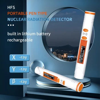 Nové Malé Prenosné geigerovy HFS-P3 X Y Žiarenia Osobného dávkového Ekvivalentu Hp10 Monitor Jadrového Žiarenia Detektor
