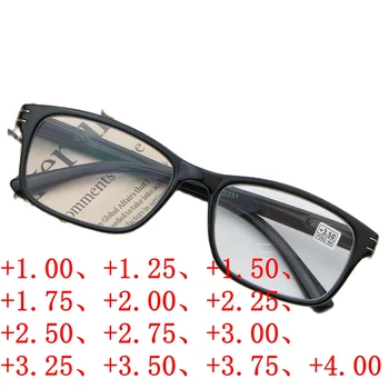 móda Anti-únava Okuliare Mužov, Žien Unisex Čítanie, zrkadlo 5251 štvorcový Rám Presbyopia Ďalekozrakosť okuliare DRADR