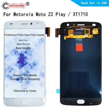 LCD Na Motorola Moto Z2 Hrať XT1710 LCD Displej Dotykový Panel Displej senzor Digitalizátorom. Montáž Pre Motorola Moto Z2 Hrať