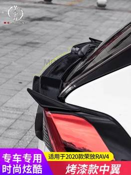 Pre 2019 2020 Nová Toyota RAV4 Spojler Vysoko Kvalitných ABS Materiál Auto Zadné Krídlo Pery Spojler podľa Farby Primer