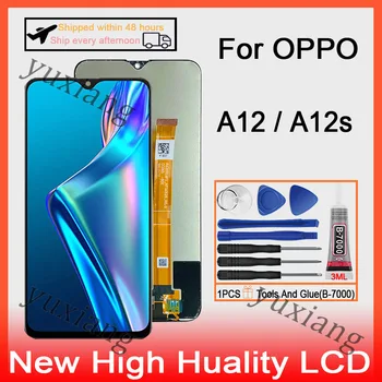 Pôvodný Pre OPPO A12 CPH2083 CPH2077 LCD Displej Dotykový Displej Digitalizátorom. Pre OPPO A12s LCD S Rámom Náhradné