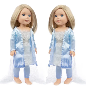 14.5 Palcový Bábiky Oblečenie Elsa Šaty Camille Ashlyn Kendall Emerson Wellie Wishers Doll Oblečenie pre Dievča, darček