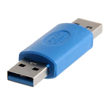 USB 3.0 Typ Konektora Pripojte Adaptér USB 3.0 A Samec Na Muţi M-M Spojka Adaptér Konektor pre PC, Notebooku, Príslušenstva