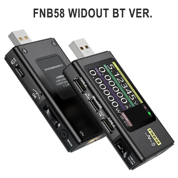 FNB58 Digitálny Voltmeter Aktuálne Tester LCD Displej USB Typu C, Rýchle Nabitie Aktuálne Meter Na Testovanie Aktuálnej Nástroja Nástroje