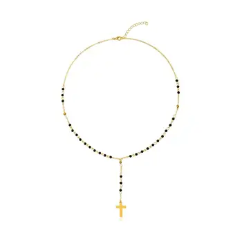 Nové Náboženstvo Ruženec Náhrdelník Pre Ženy Kresťanské Panny Cross Prívesok Dlhé Korálky Náhrdelník Katolíckej Náboženskej Šperky XL311