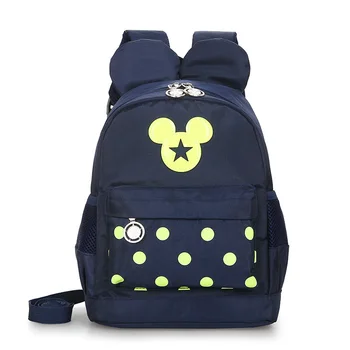 Disney Mickey mouse Nový detí Anti-stratil rope bag mš batoh chlapci dievčatá cartoon školský batoh minnie kabelka