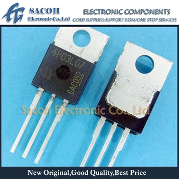 Nový, Originálny 10Pcs IPP80P03P4L-07 IPB80P03P4L-07 4P03L07 TO-220/NA-263 80A 30V OptiMOS-P2 Power-Tranzistor
