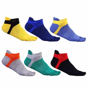 Päť Prstov Ponožky Pánske Športové Priedušná Pohodlné, protišmykové ponožky Outdoor Sport Grip Futbal Ponožky EÚ 38-44