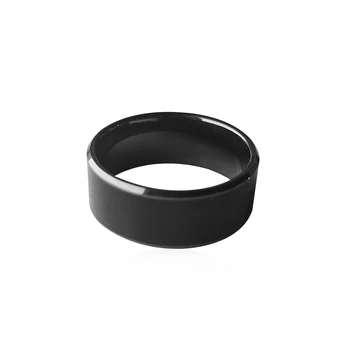 2021 NOVÝCH RFID Čierna Keramika Smart Prst Prsteň Nosiť NFC 215 Čip 13.56 MHZ NFC pre Mužov alebo Ženy