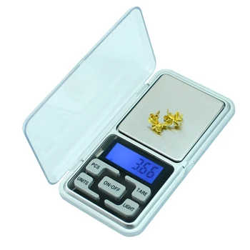 Presnosť Mini Šperky Váhy pre gold Diamond Šterlingov hmotnosti Balance digital pocket váženie Gram rozsahu 100 g/200 g/300 g/500g