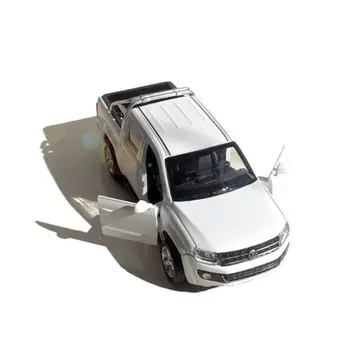 Diecast Model Auta, Hračky Volkswagen Amarok Pick-up Truck Vytiahnuť Späť 1/46 Rozsahu Die-cast Kovové Vozidla Hračka Darček Pre Deti Chlapcov