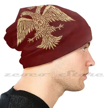 Byzantská Ríša Eagle-Vintage Zlato Pletený Hat Zabezpečovacie Spp Mäkké Pružnosť Outdoorové Športy, Voľný Čas Byzantskej Ríše Dvojité Čele