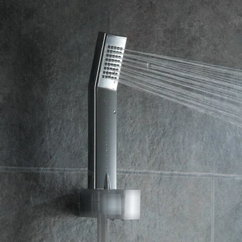 BECOLA pod tlakom Vody-Úspora Ručné Sprchy Hlavu Držať Vyrobené Z ABS Rovné Vlákna kúpeľňové Doplnky Kvapka Loď