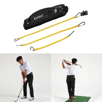 Golf Swing Pomoc na Vzdelávanie Pás držanie tela Pohybu Oprava Cvičí Sprievodca bedrový Pás pre Golf Začiatočník Školenia