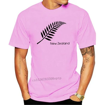 Móda Nový Zéland Jar T Shirt Nový Zéland Nový Zéland Černosi Jar Rugby Národný Symbol Austrálie Silberfarn