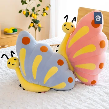 50/90 cm Kawaii Motýľ Plyšové Hračky Mäkké Plyšové zvieratko Bábika Obliečky na Vankúš Domova Vianočné Darčeky Pre Dievčatá