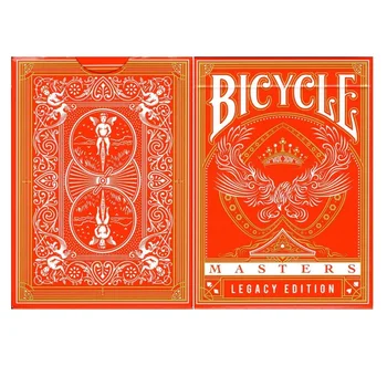 Červený Bicykel Majstrov Staršie Vydanie Hracie Karty Paluby Poker Veľkosť Kartových Hier Magic Triky Rekvizity