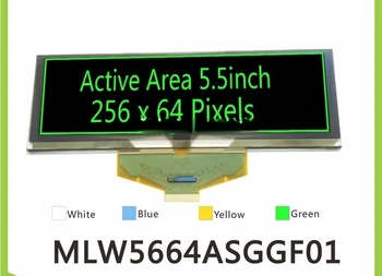 Veľké Veľkosti 5.5 Palcový OLED 256x64 Monochromatické OLED Displej SSD1322 OLED25664 Paralelný Port SPI
